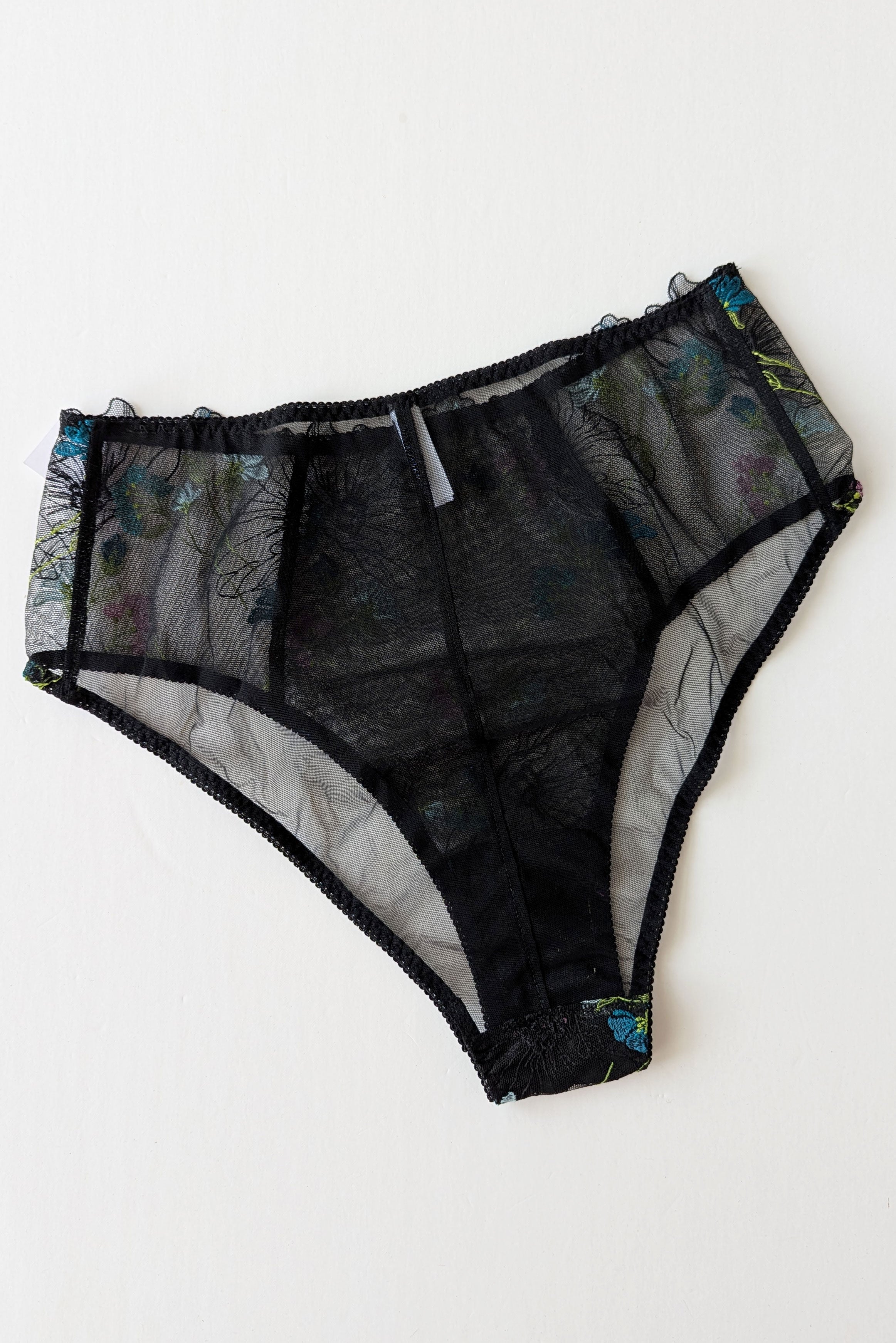 Embroidered mesh knickers - Seraphina 2