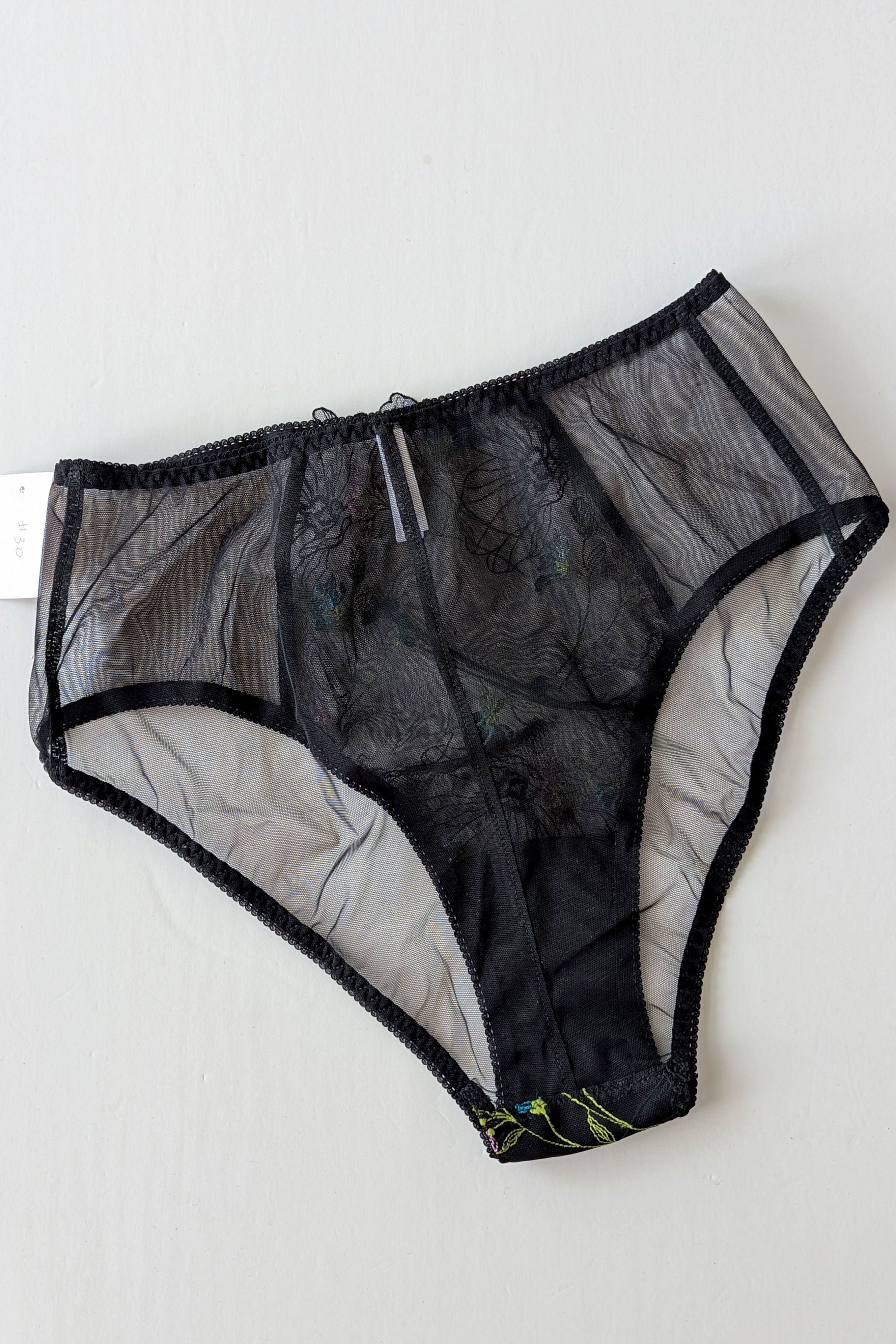 Embroidered mesh knickers - Seraphina 3