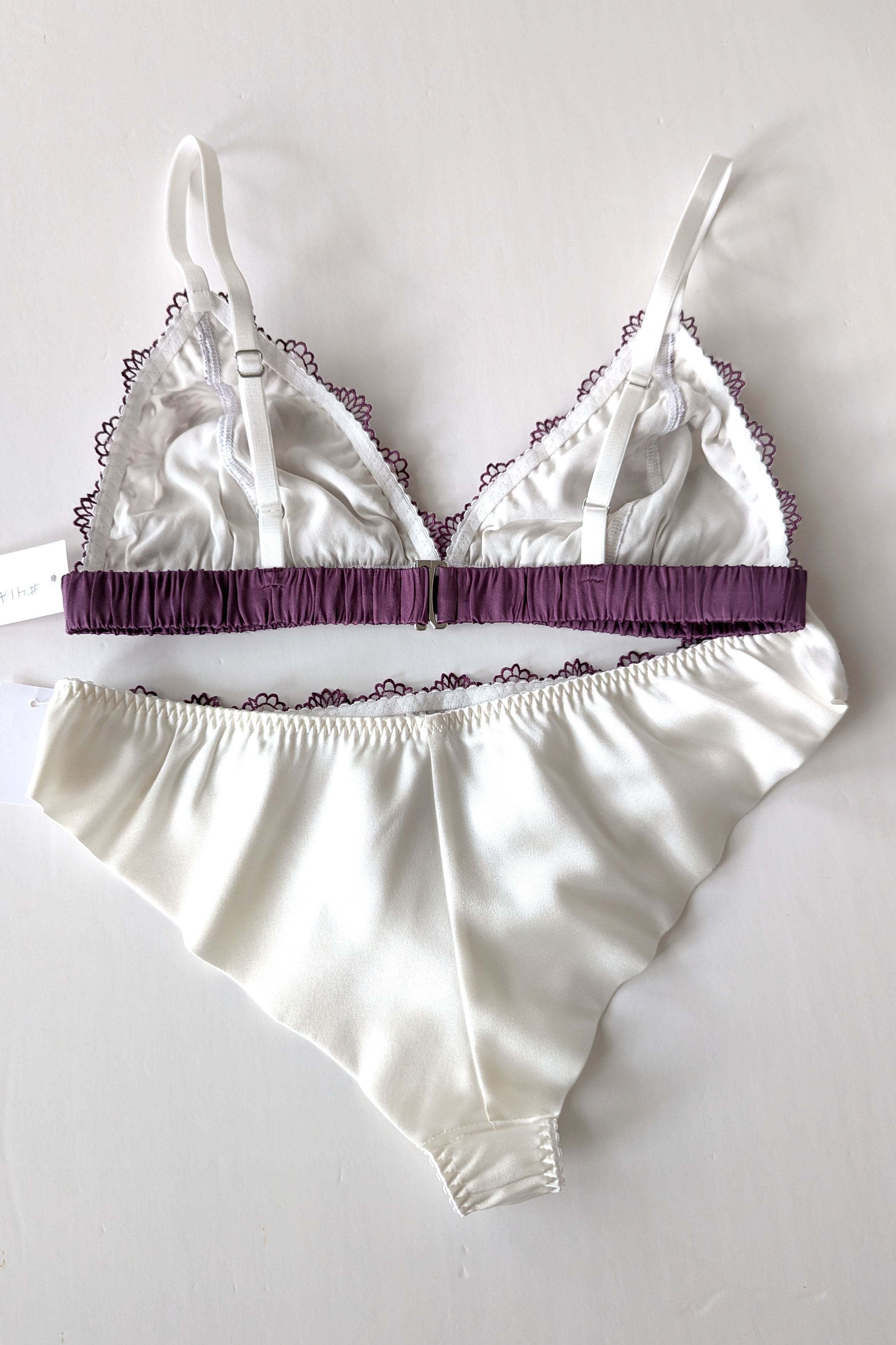 2pc lingerie set - Purple 1