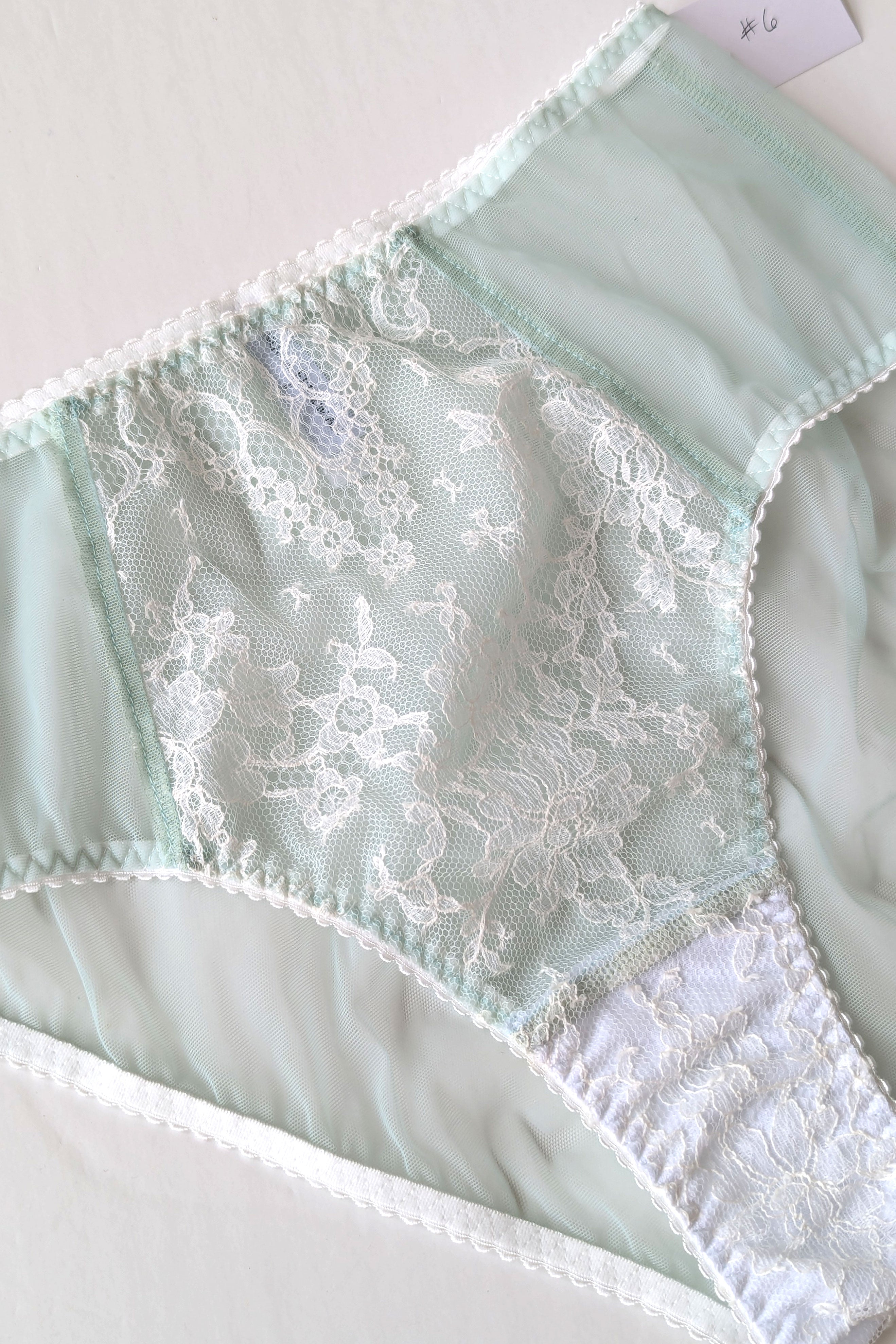French lace knickers - Off-white 1