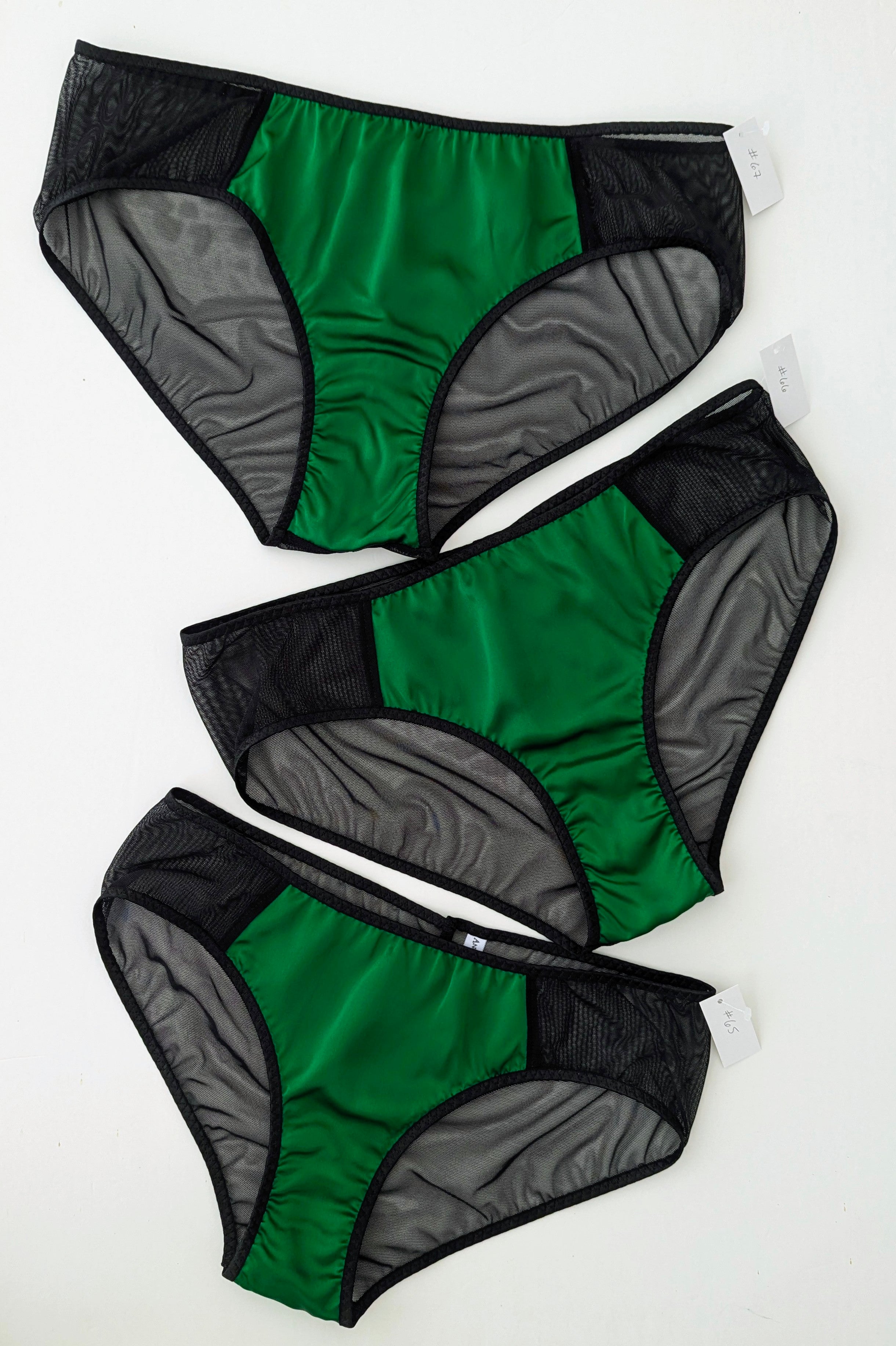 Silk knickers - Emerald