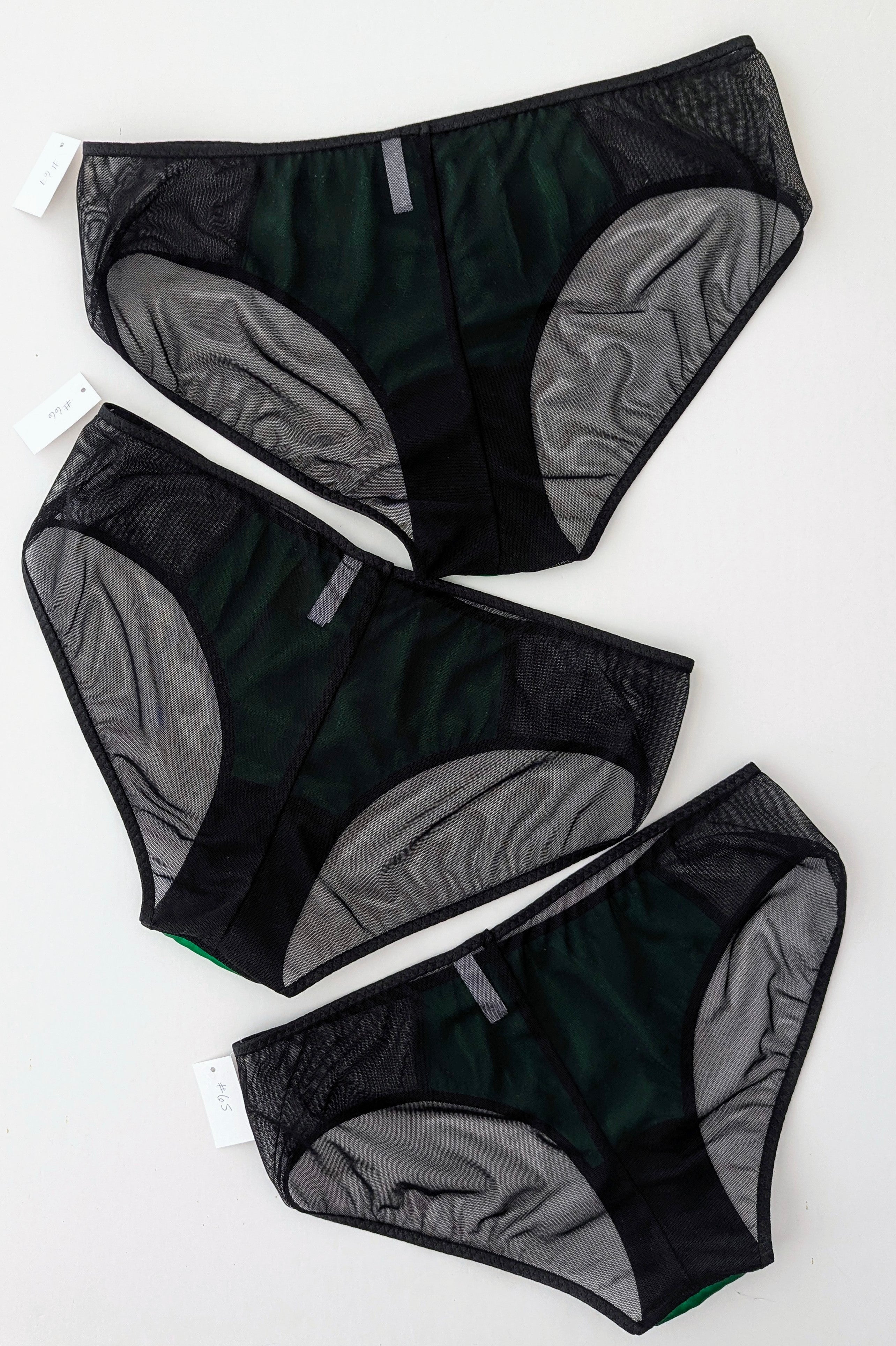 Silk knickers - Emerald