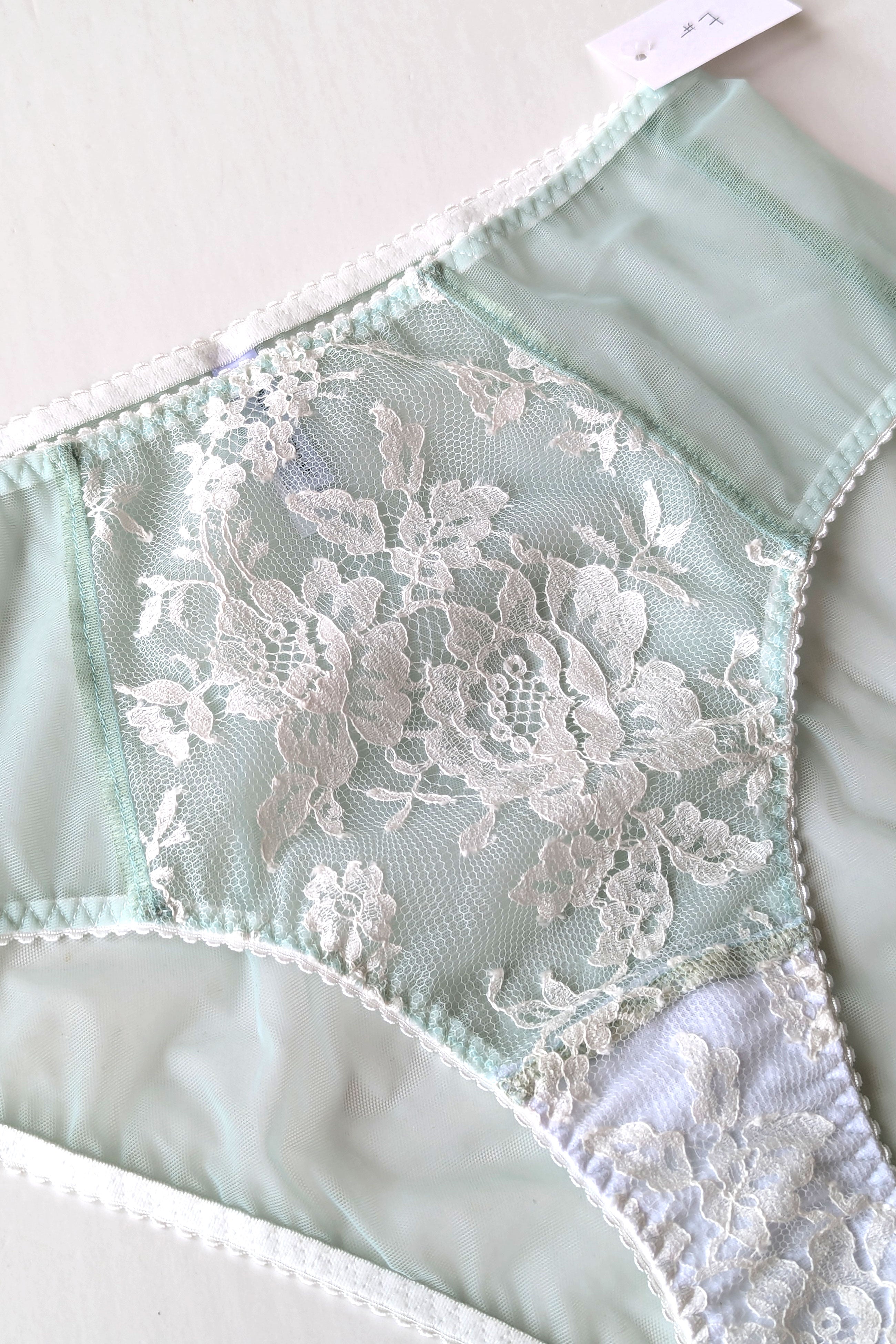 French lace knickers - Off-white 2