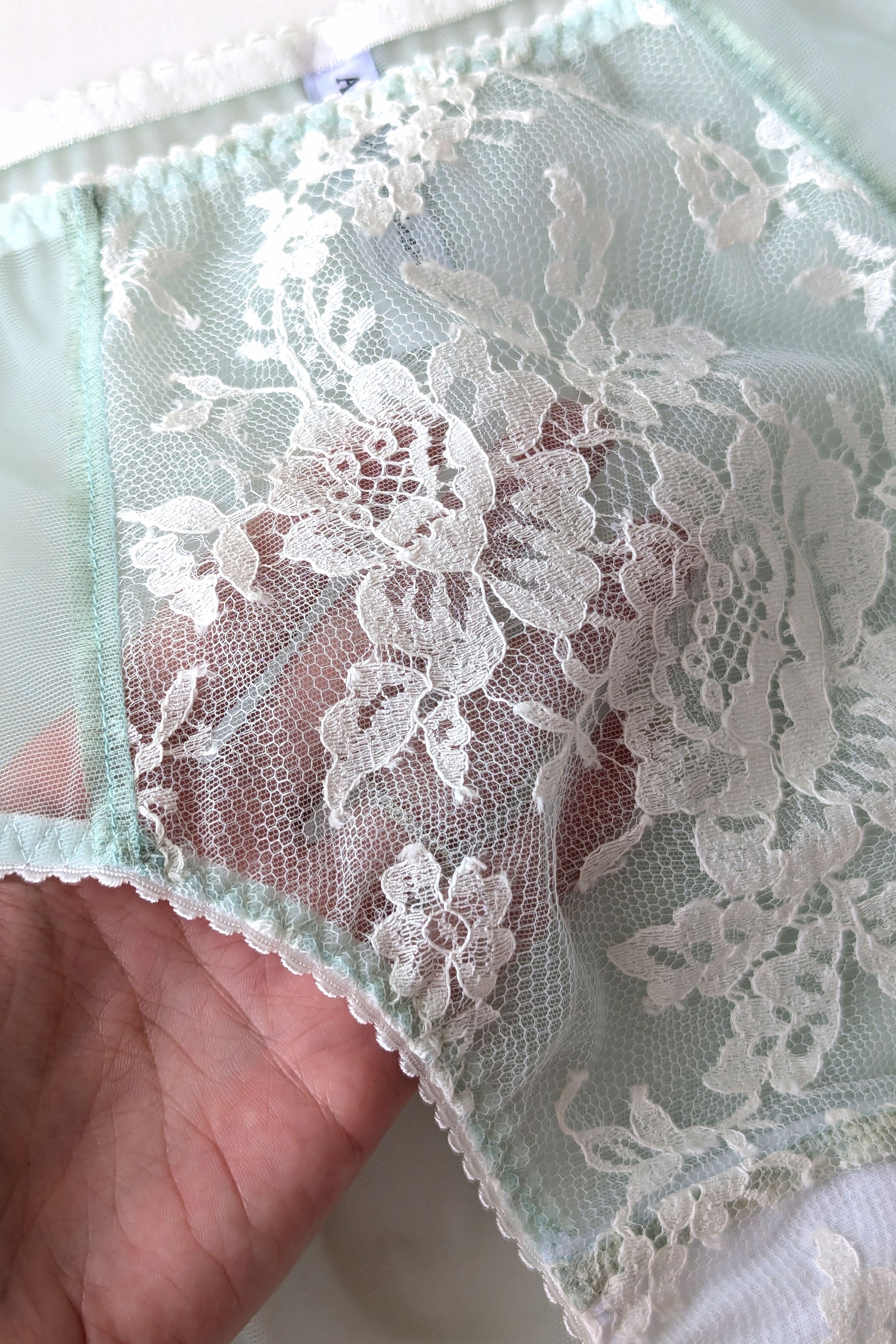 French lace knickers - Off-white 2