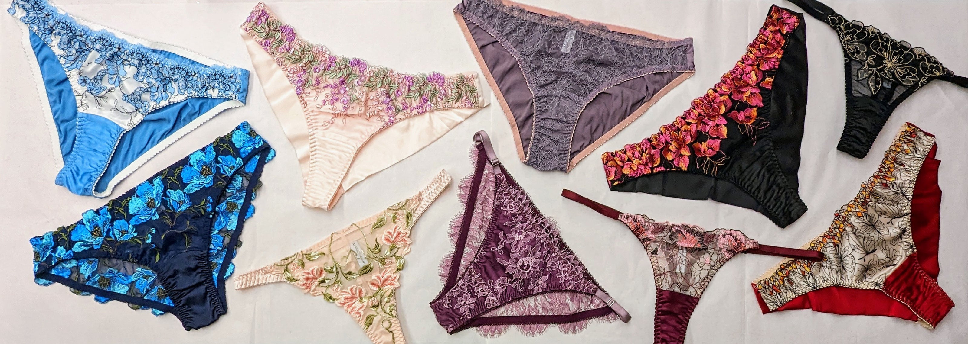 Colorful underwear sets for No VPL showing