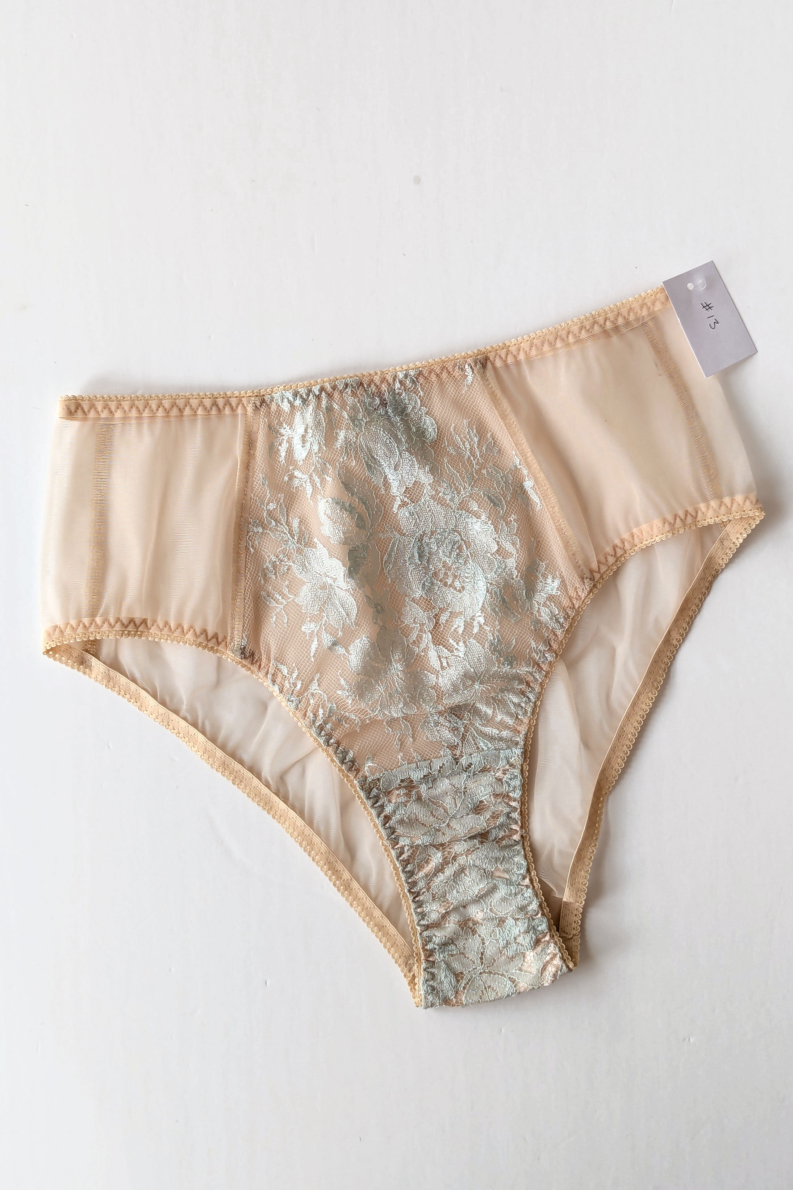 French lace knickers - Mint 2