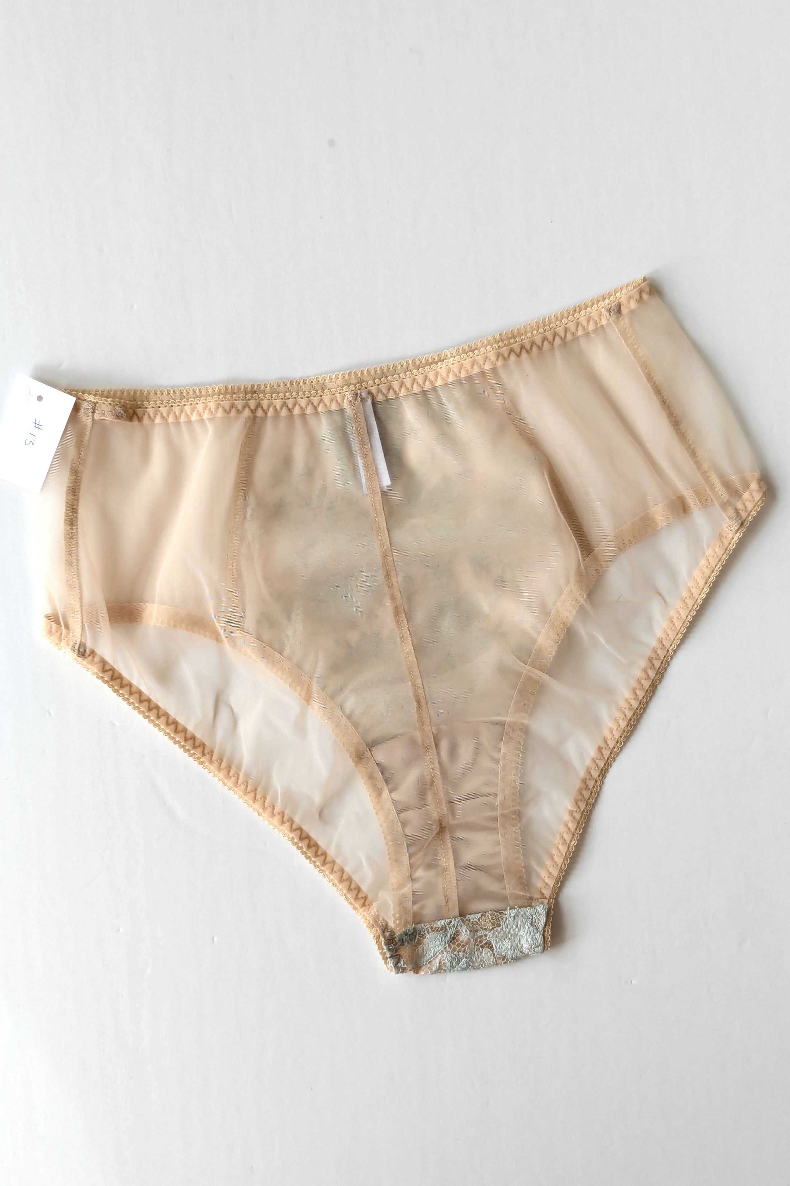 French lace knickers - Mint 2