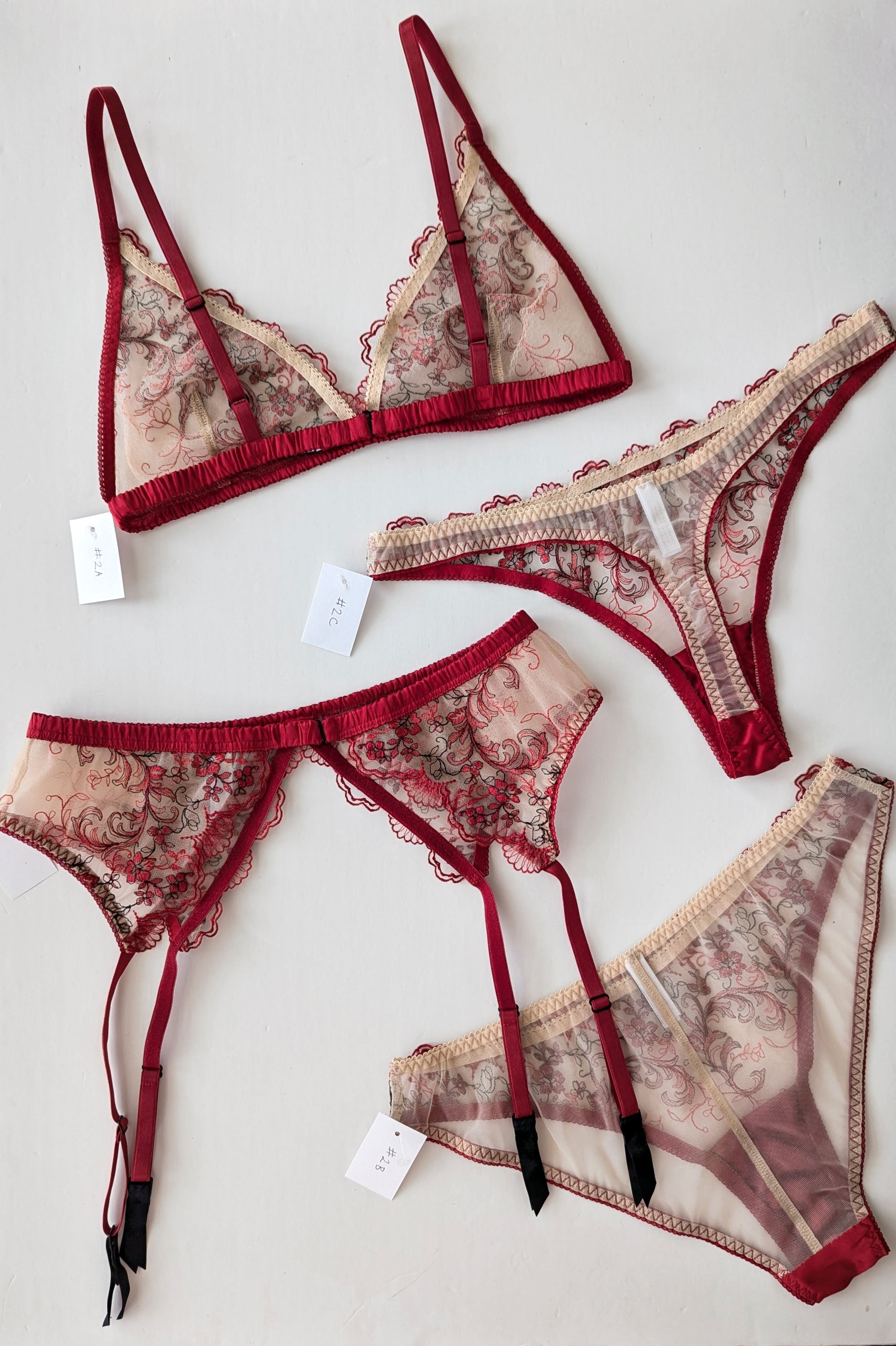 4pc lingerie set - Carmen