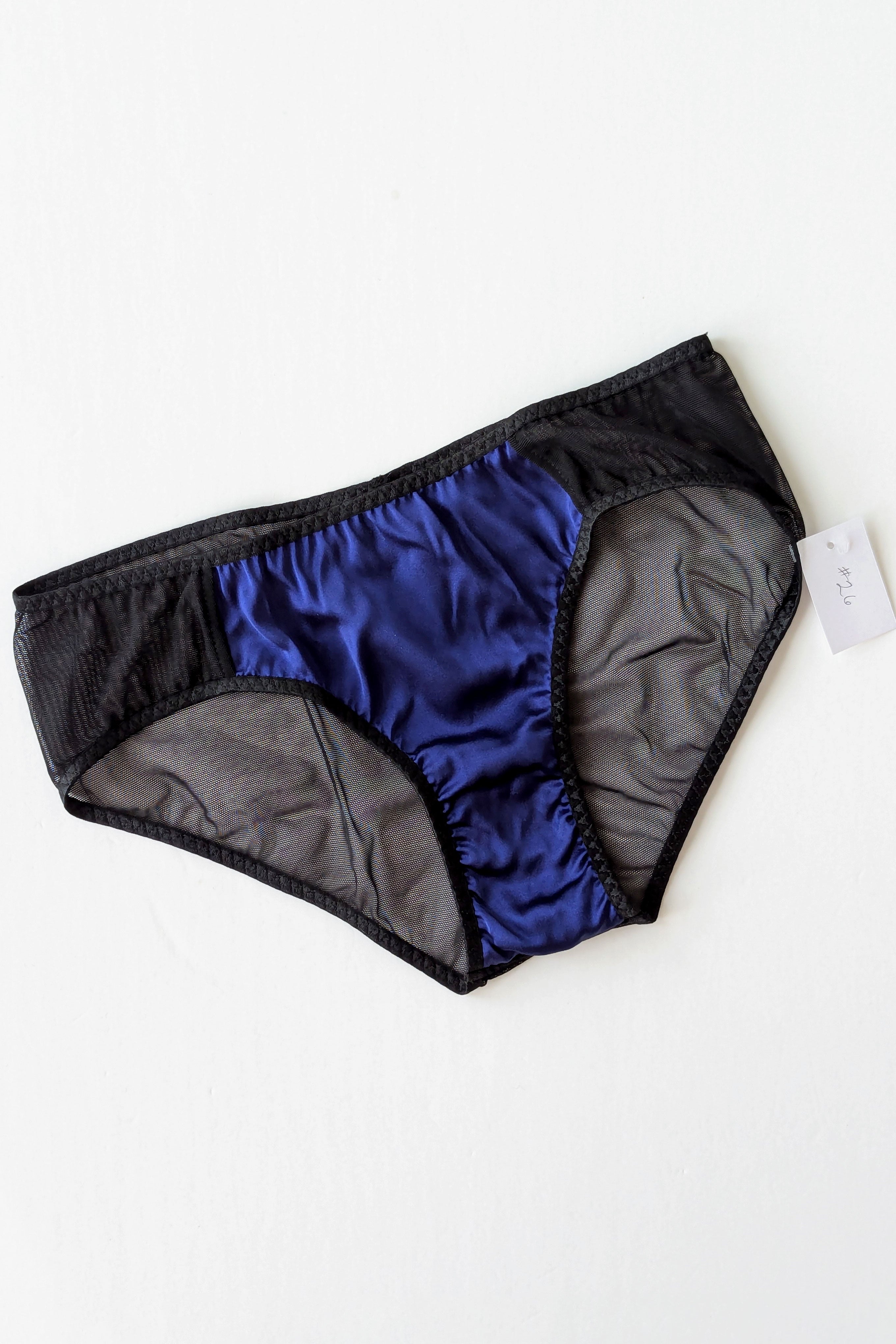 Silk knickers - Indigo