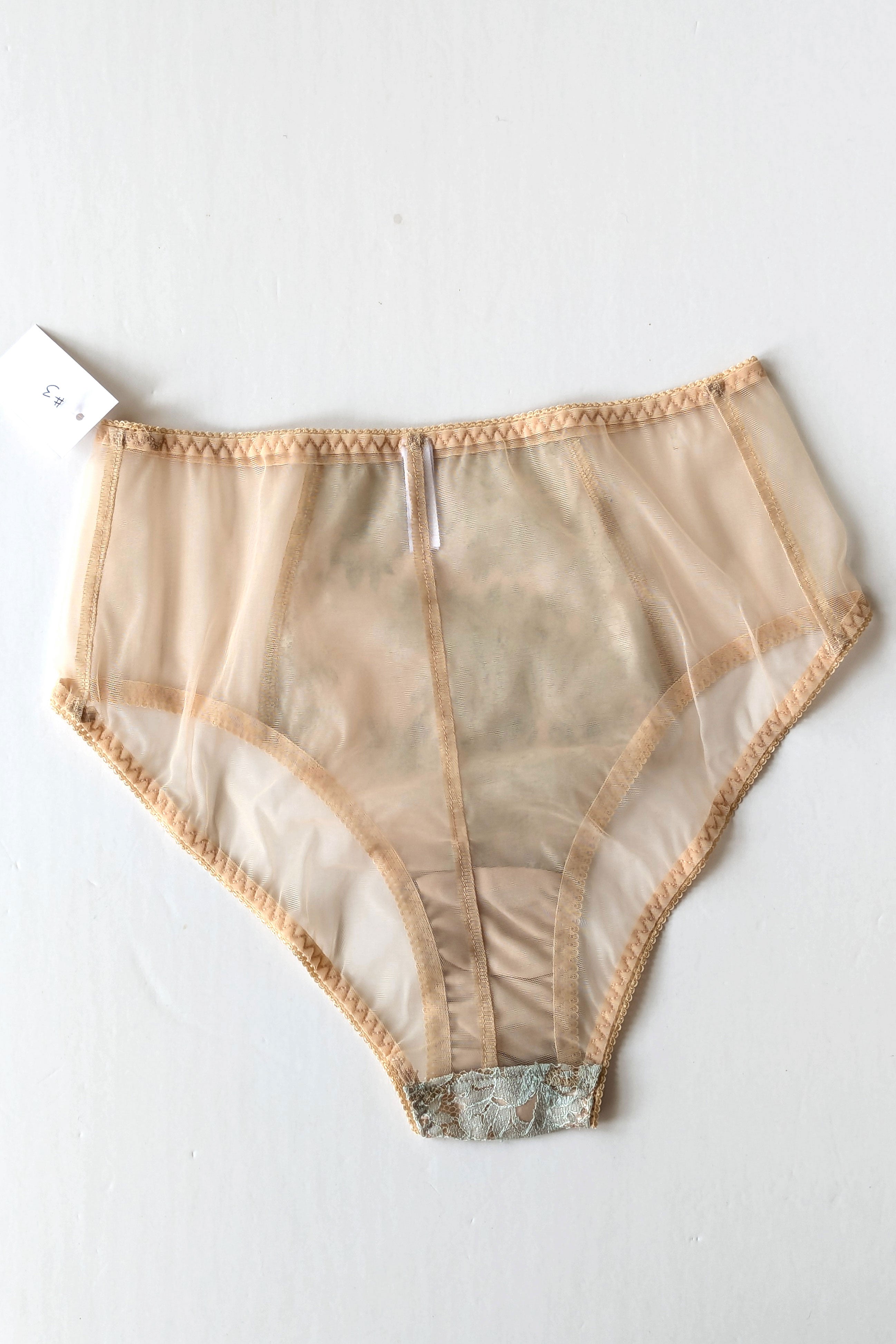 French lace knickers - Mint 1