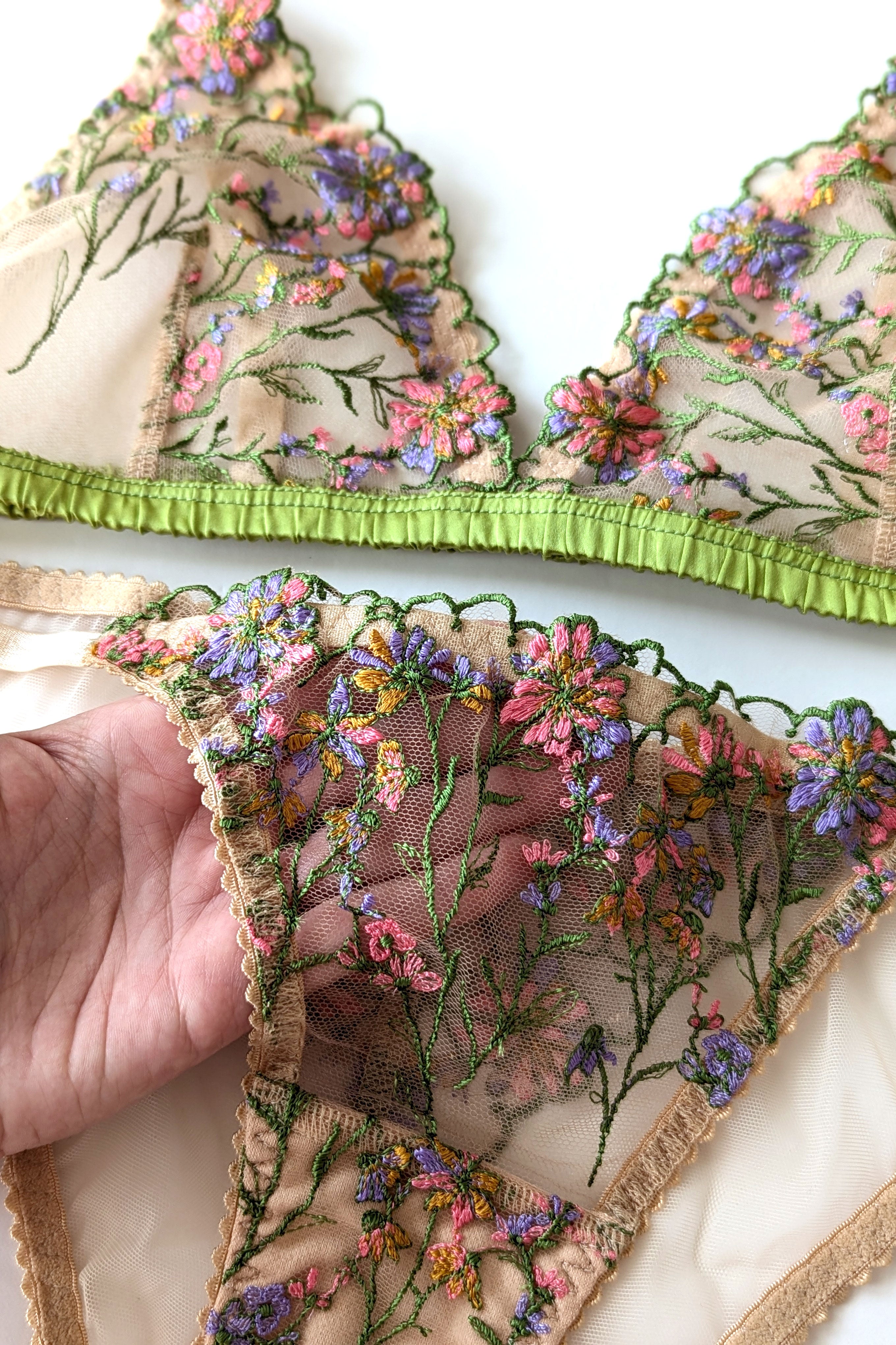 2pc lingerie set - Meadow 1