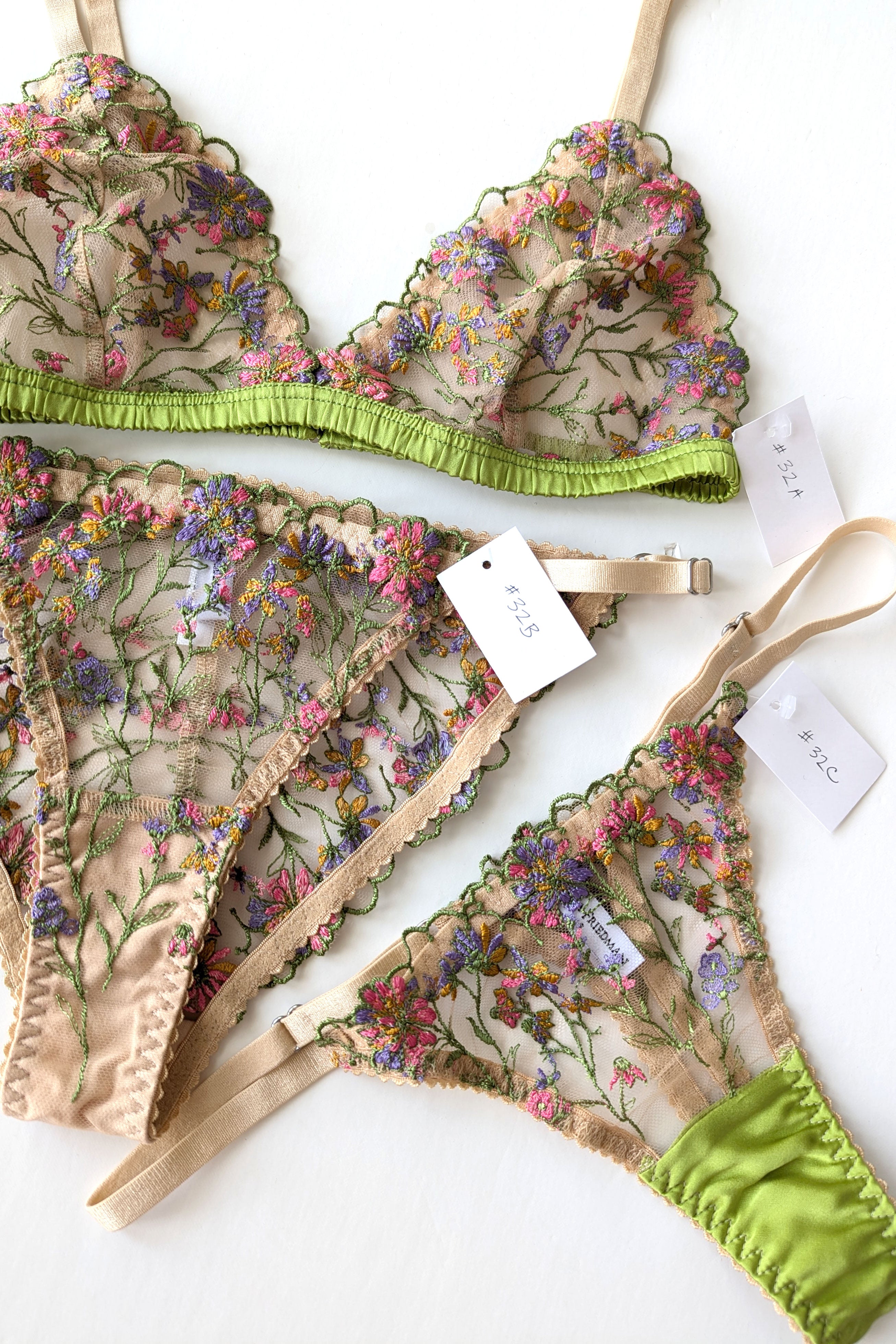 3pc lingerie set - Meadow