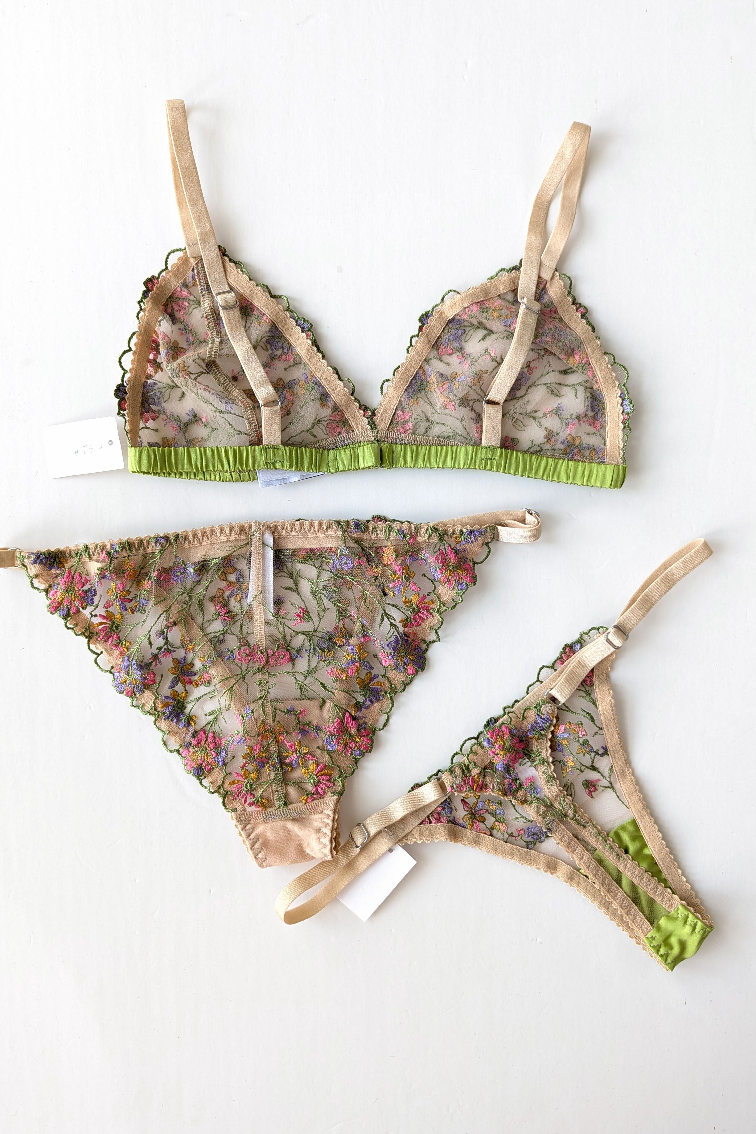 3pc lingerie set - Meadow