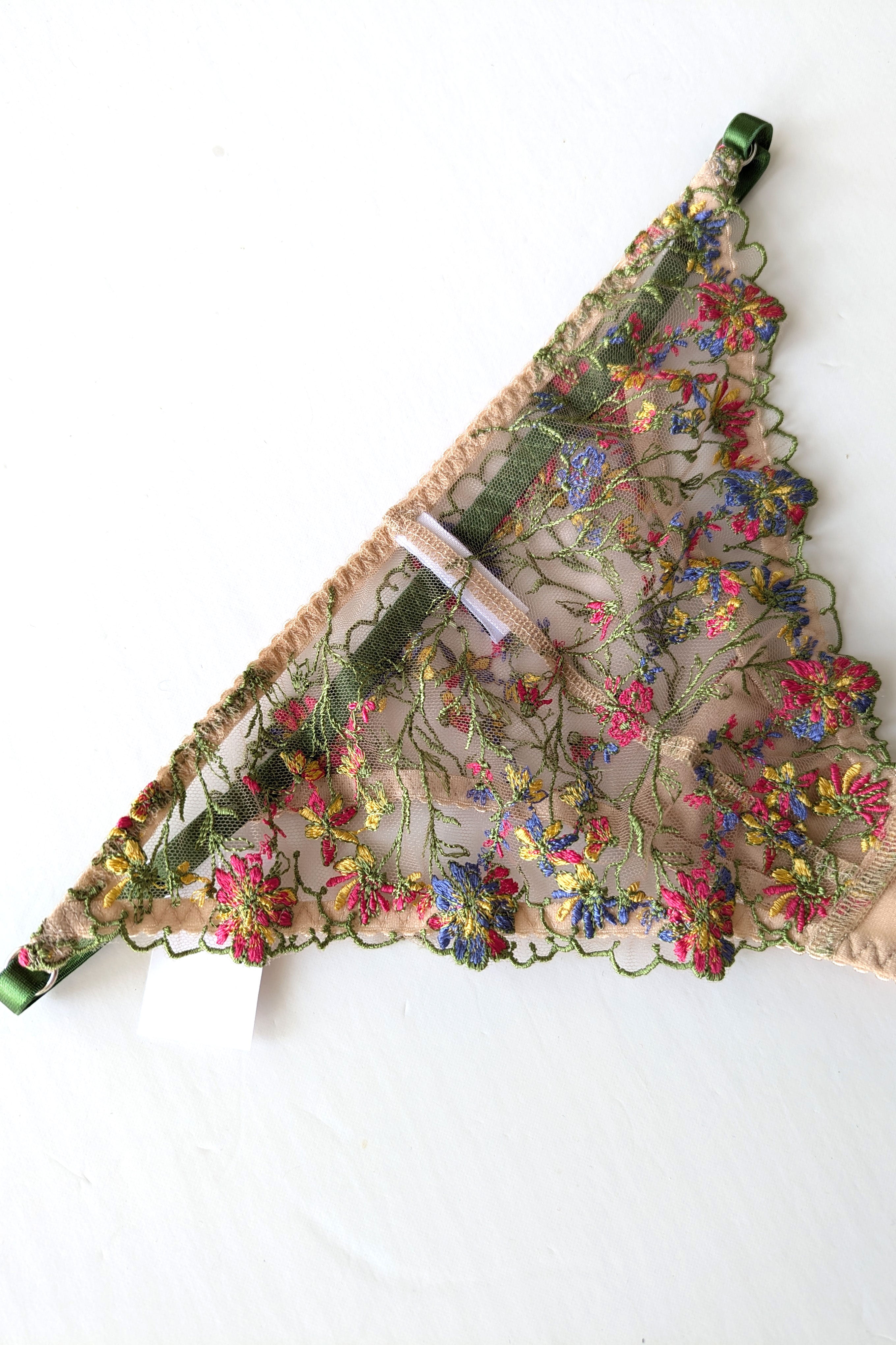 Embroidered knickers- Meadow