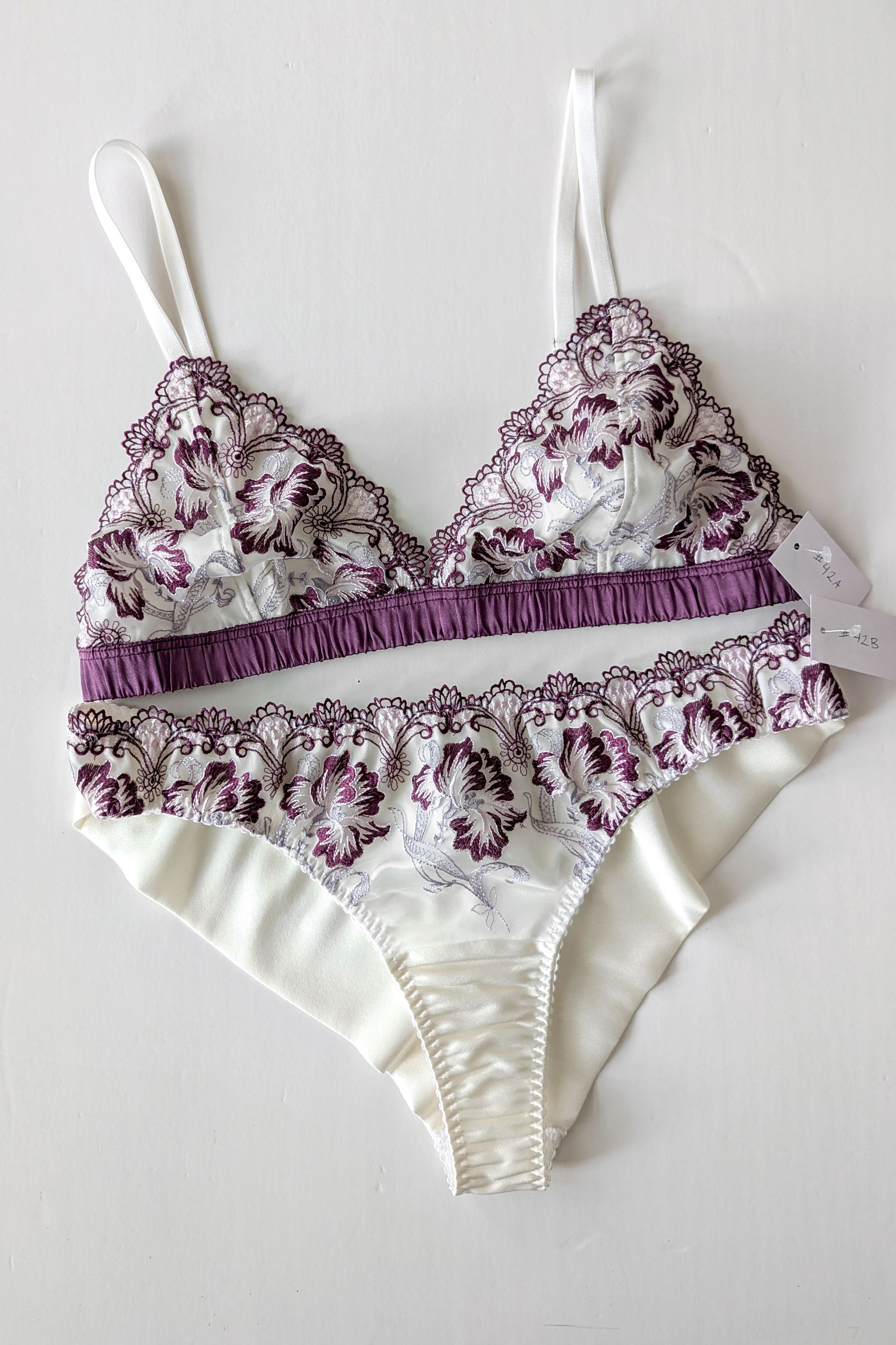 2pc lingerie set - Purple 2
