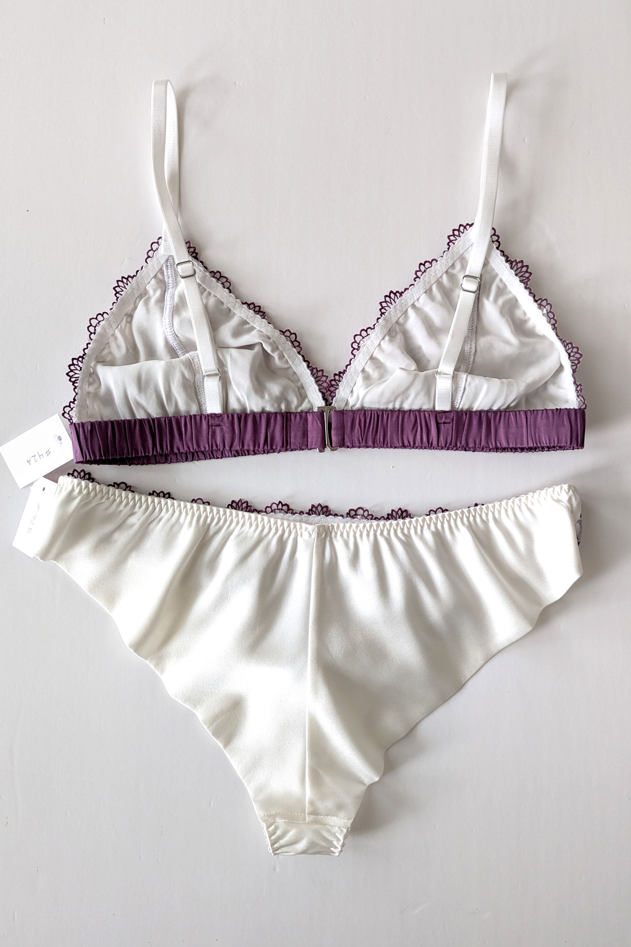 2pc lingerie set - Purple 2