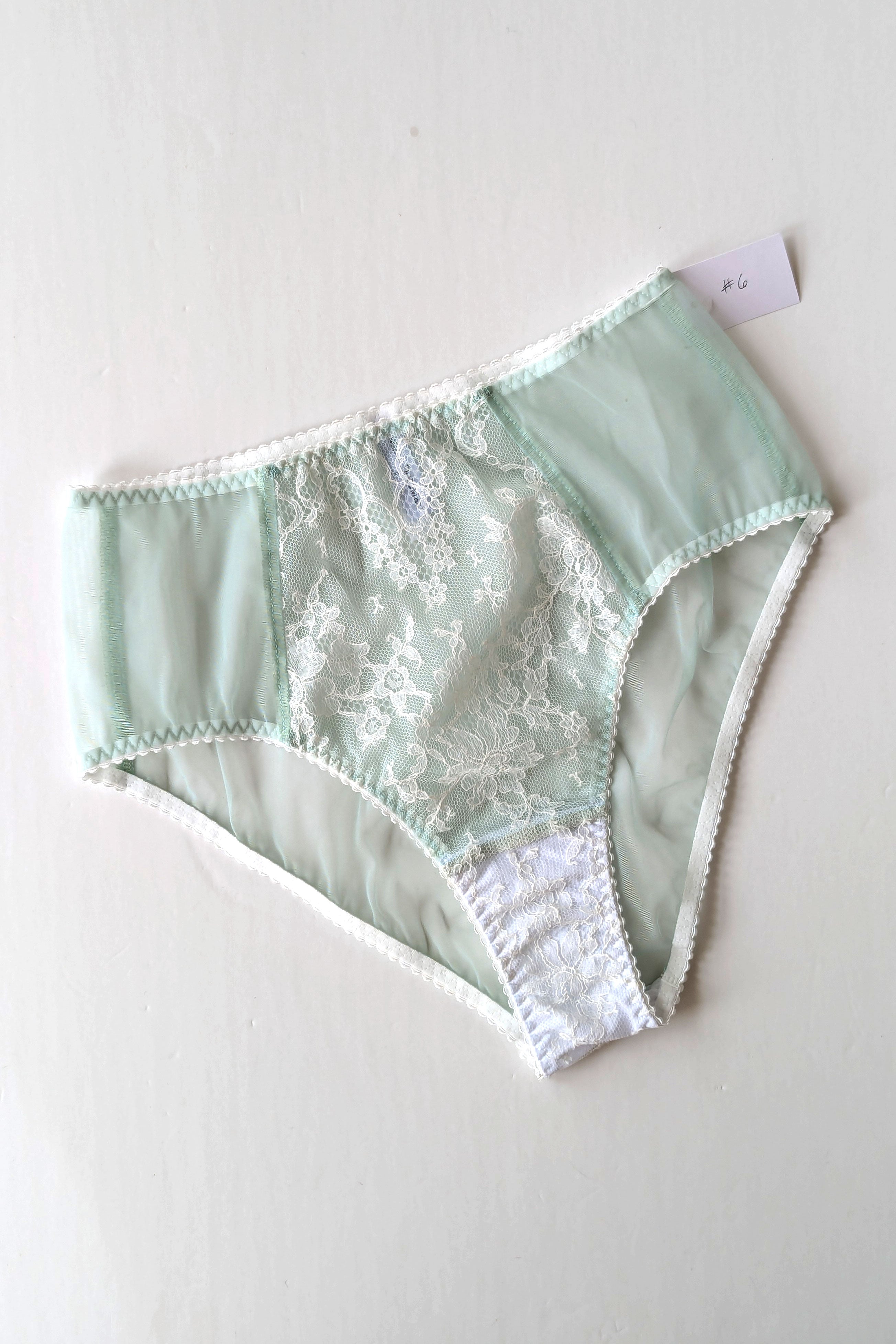French lace knickers - Off-white 1
