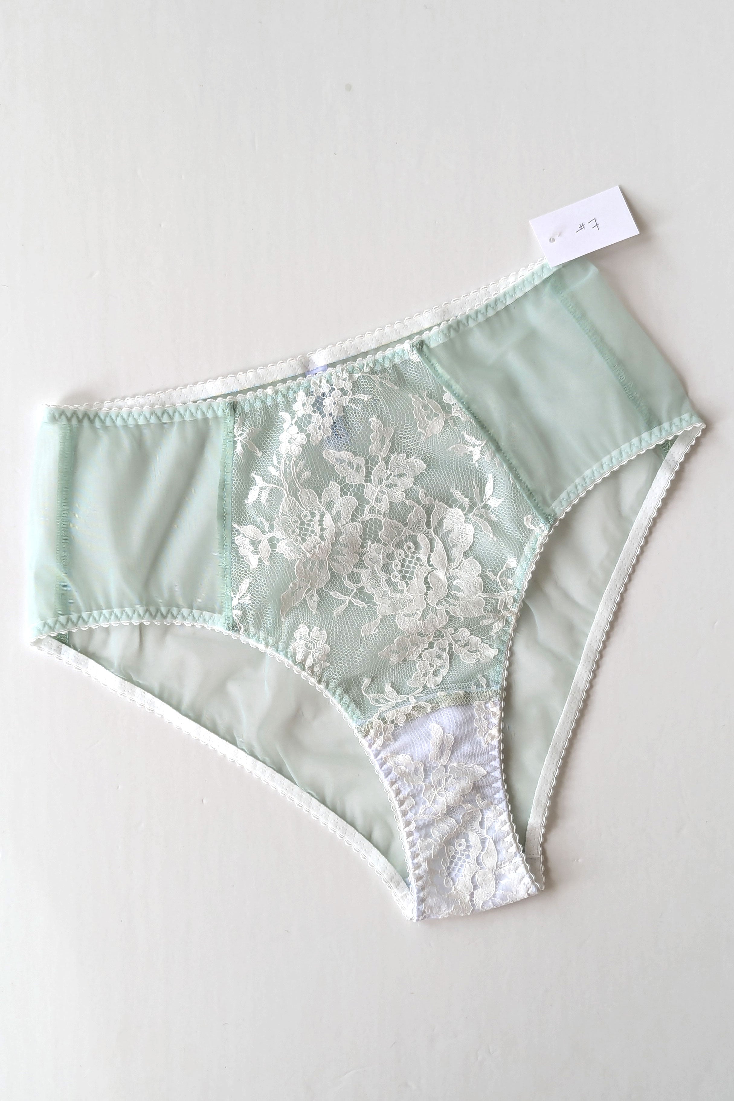 French lace knickers - Off-white 2