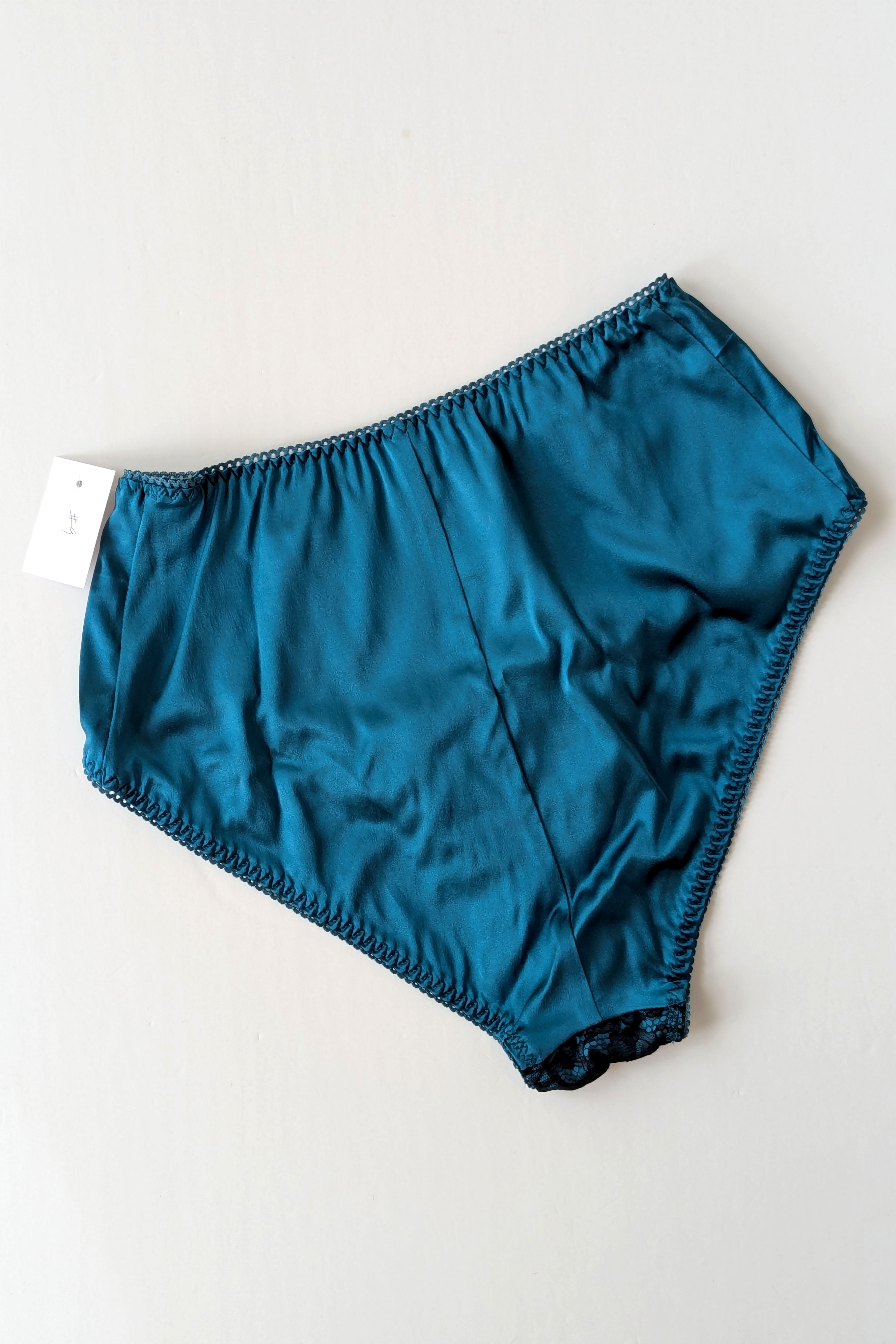 Silk and lace knickers - Ocean 2