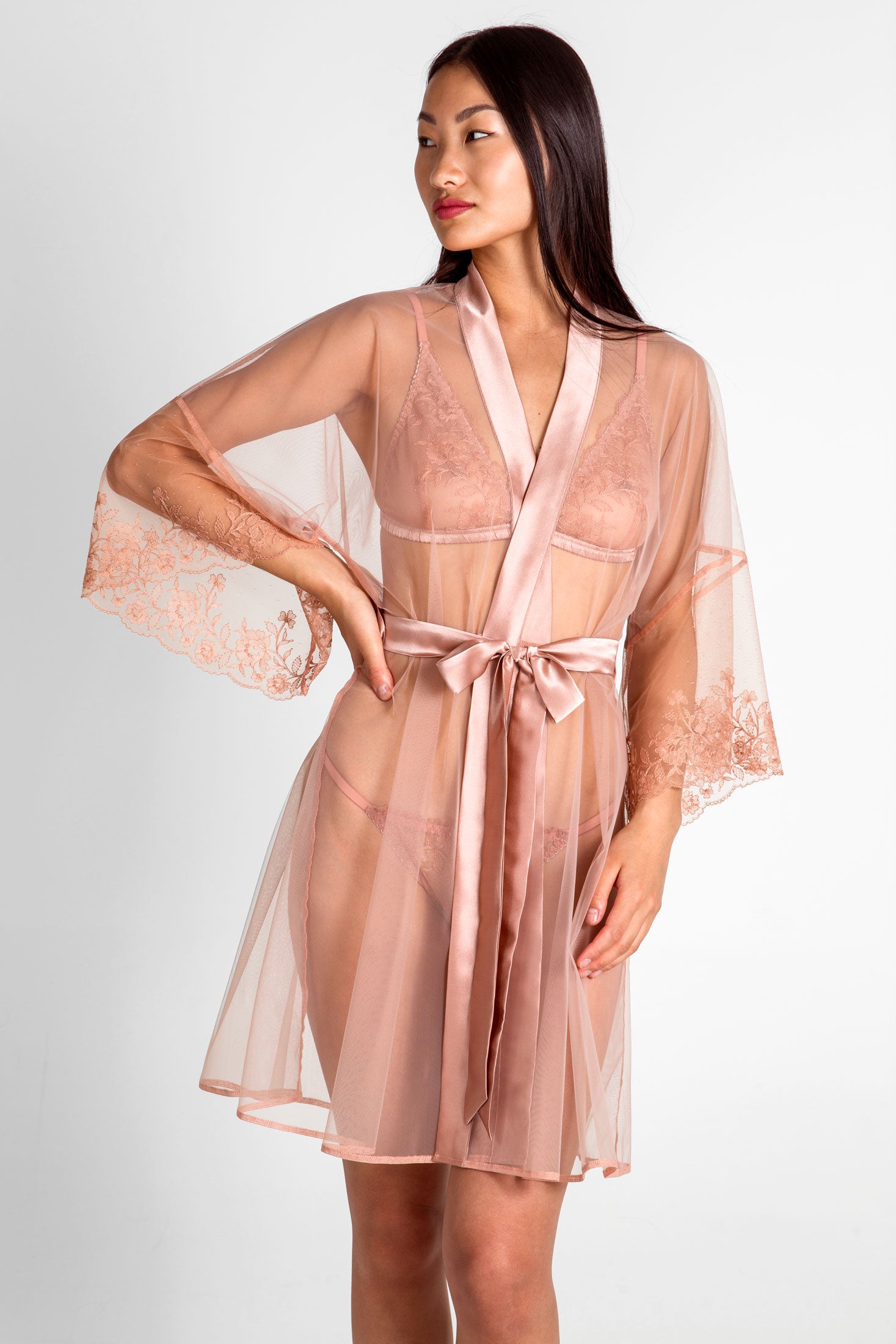 Hazel tulle robe