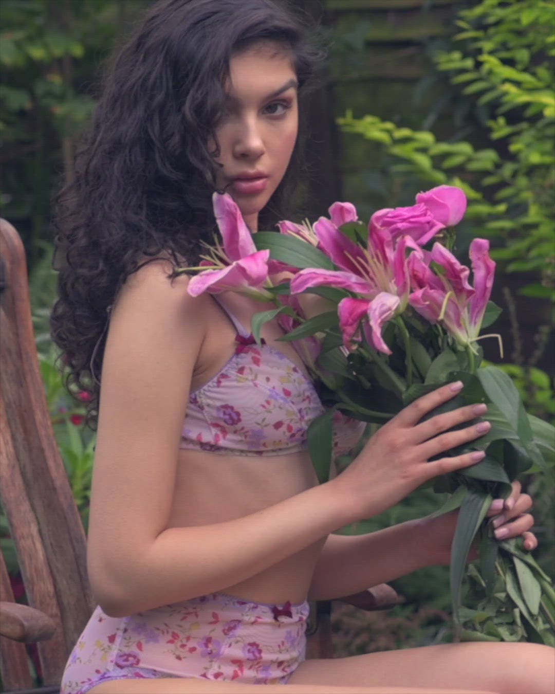 Ivy bralette  Printed floral bras online