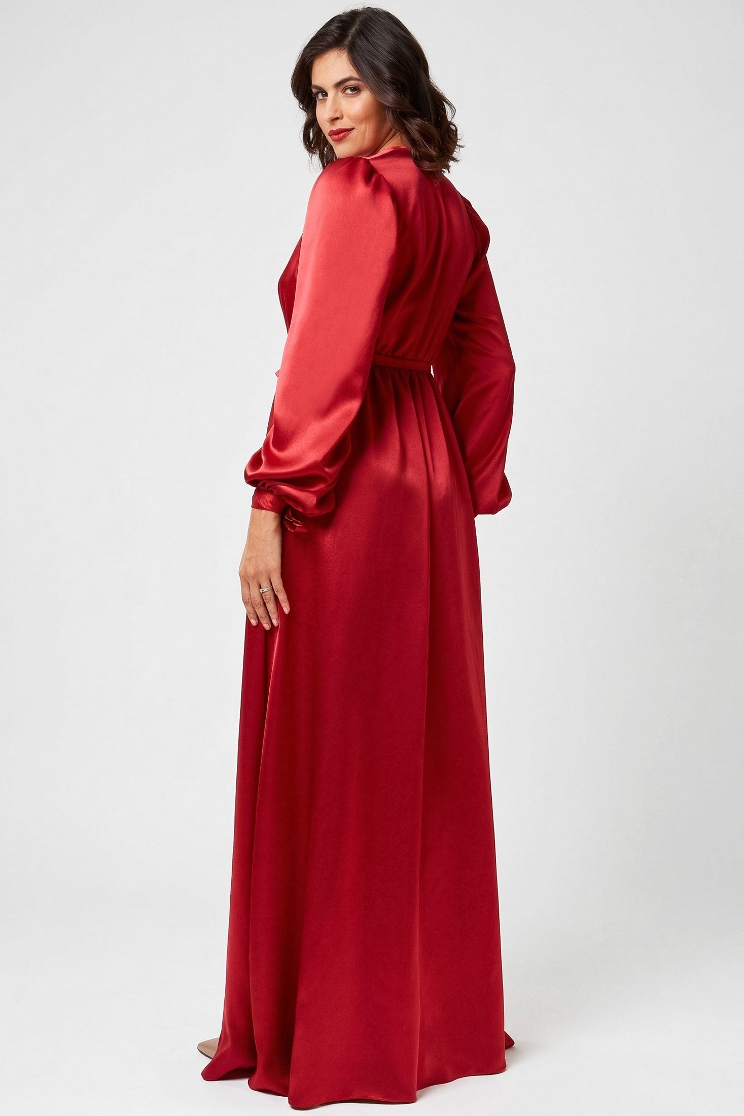 100% pure silk satin robes, handmade to order in custom lengths and sizes